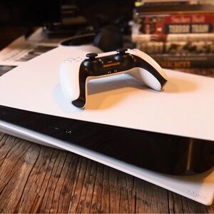 Sony Console w/ Controller, Dual-Charging Dock and 2TB External Memory Drive